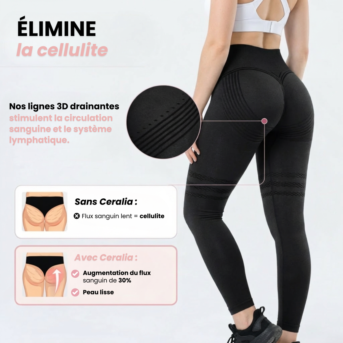 Leggings 3D — Lisse et Sculpte