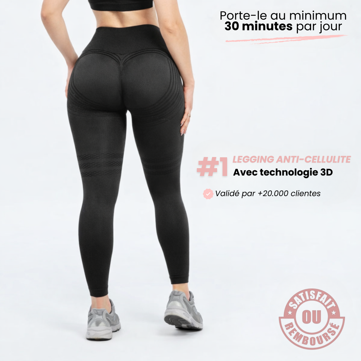 Leggings 3D — Lisse et Sculpte