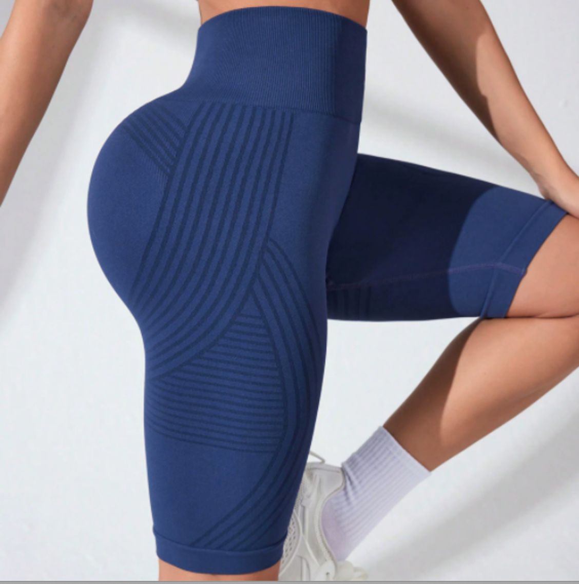 Leggings short 3D - Redéfinissez votre silhouette sans effort.