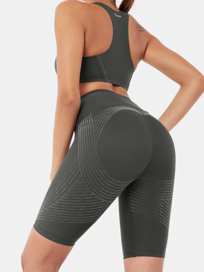 Leggings short 3D - Redéfinissez votre silhouette sans effort.