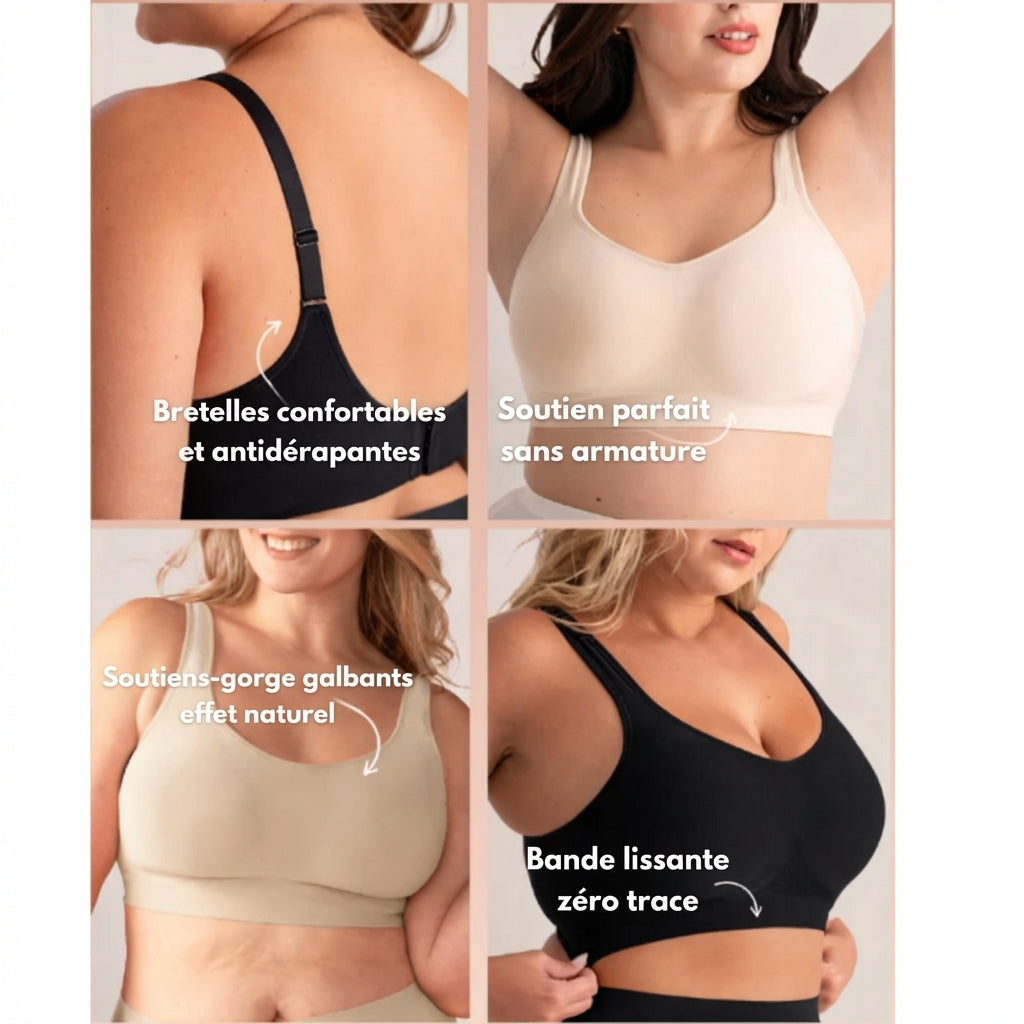 Soutien-gorge sculptant 3D